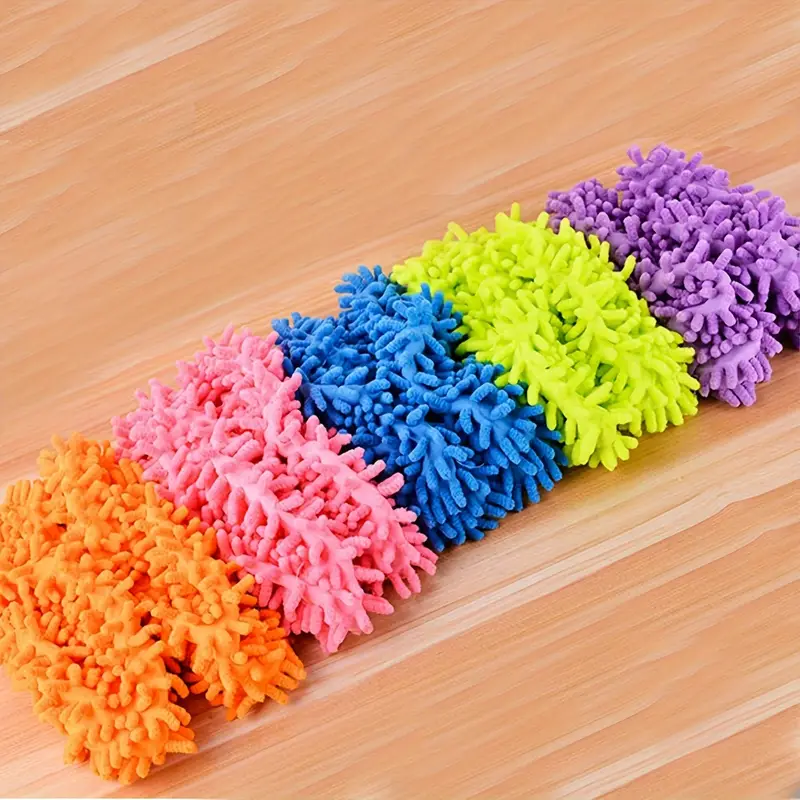 10PCS Microfiber Mop Slippers Shoes Covers