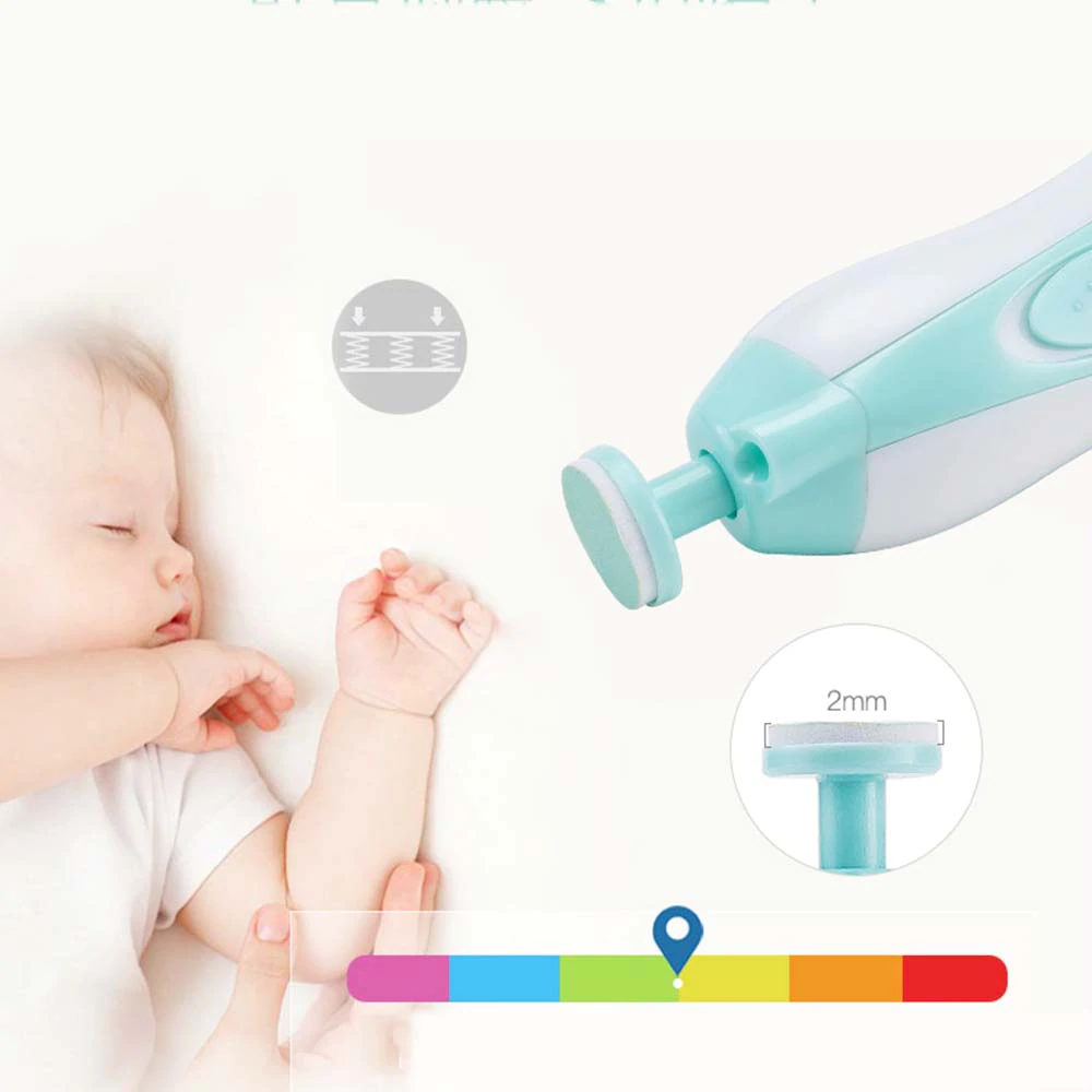 Arosetop Automatic Baby Nail Trimmer & Electric Clipper